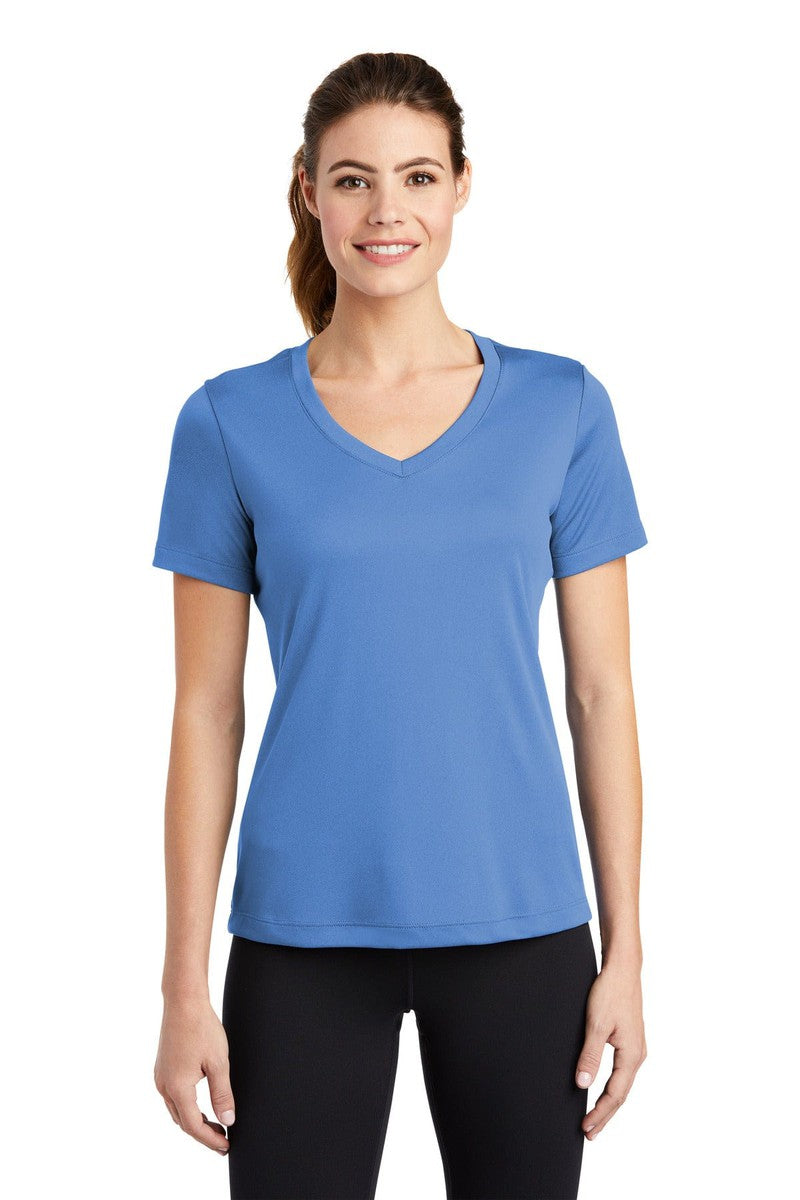 Sport-Tek LST353 Ladies PosiCharge Competitor V-Neck Tee in 
