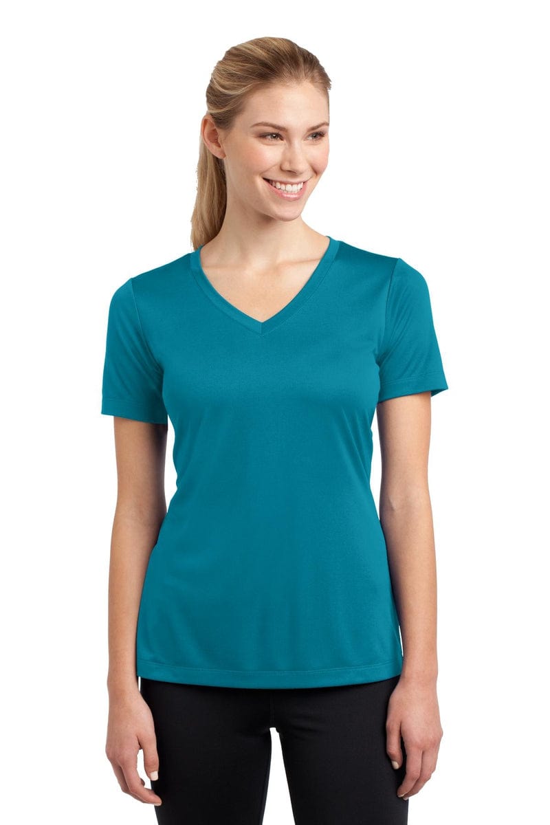 Sport-Tek LST353 Ladies PosiCharge Competitor V-Neck Tee in 