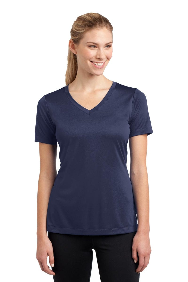 Sport-Tek LST353 Ladies PosiCharge Competitor V-Neck Tee in 