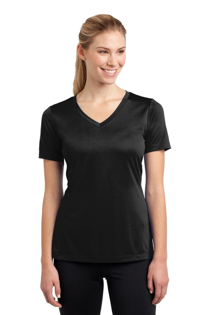 Sport-Tek LST353 Ladies PosiCharge Competitor V-Neck Tee in 