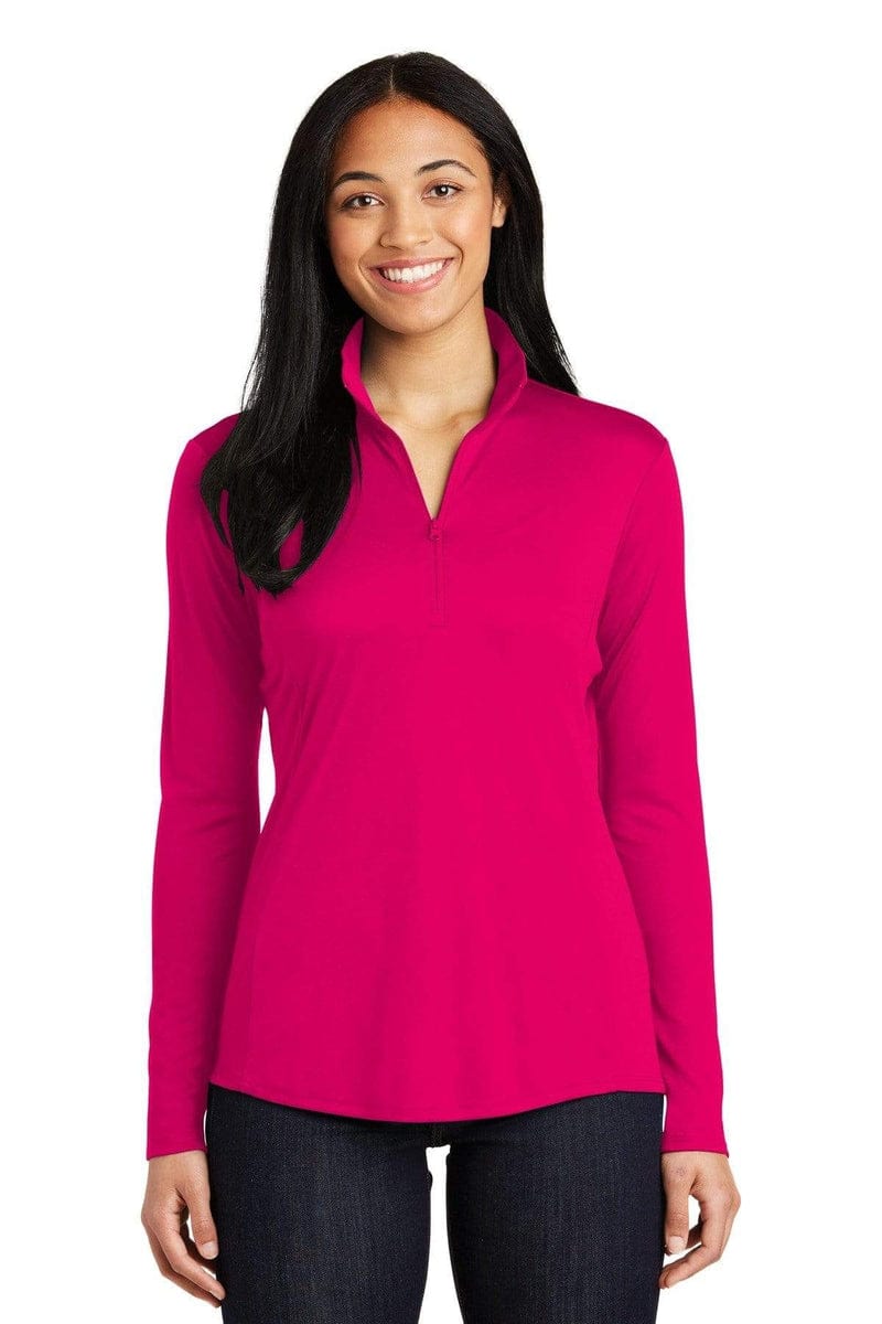 Sport-Tek LST357 Ladies PosiCharge Competitor 1/4-Zip Pullover in 