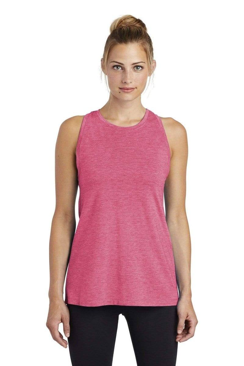 Sport-Tek LST402 Ladies PosiCharge Tri-Blend Wicking Tank in 