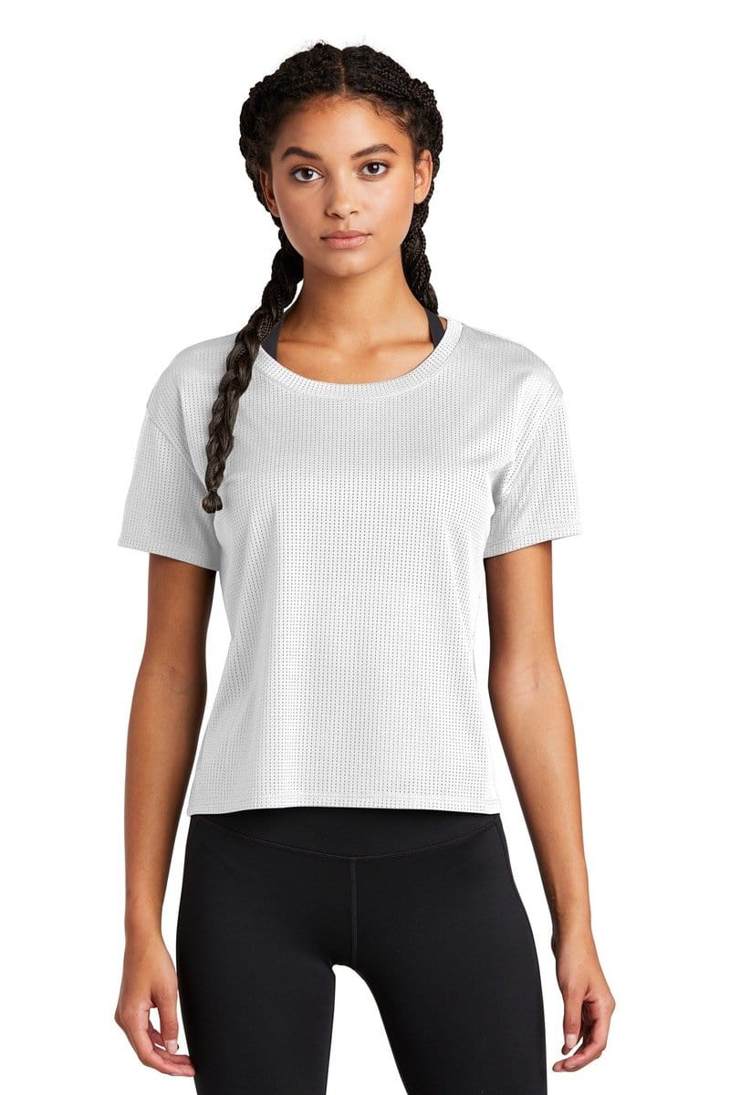 Sport-Tek LST411 Ladies Crop Tee in 