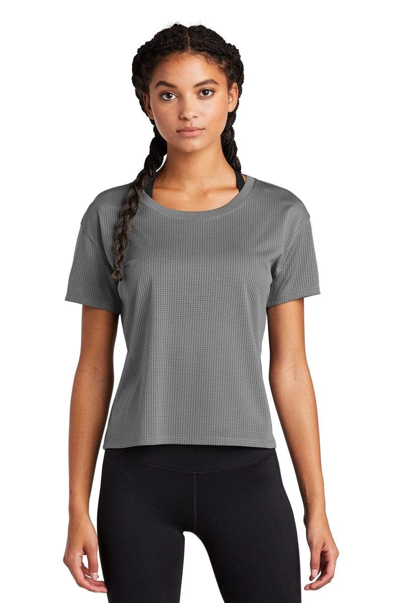 Sport-Tek LST411 Ladies Crop Tee in 