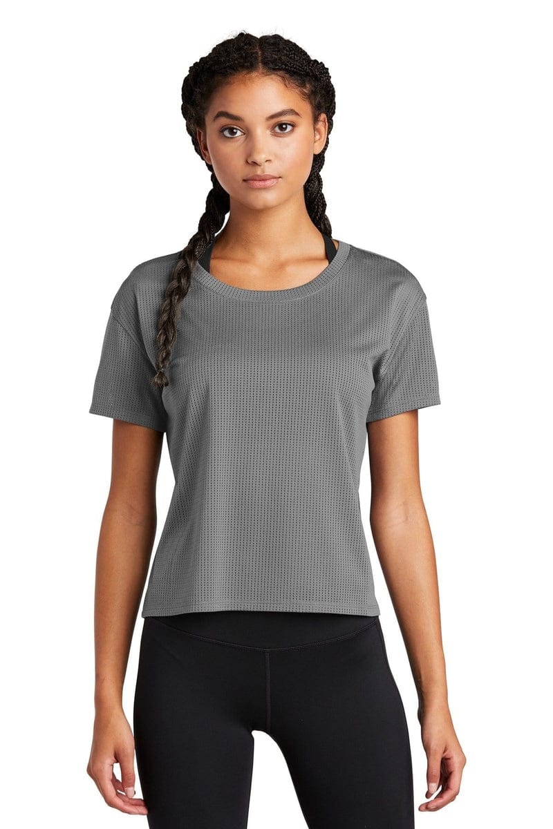 Sport-Tek LST411 Ladies Crop Tee in 