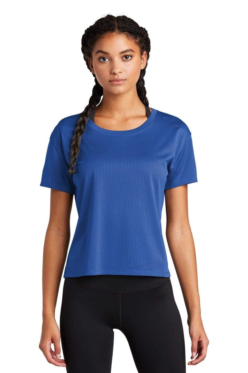 Sport-Tek LST411 Ladies Crop Tee in 