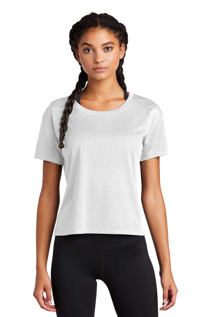 Sport-Tek LST411 Ladies Crop Tee in 
