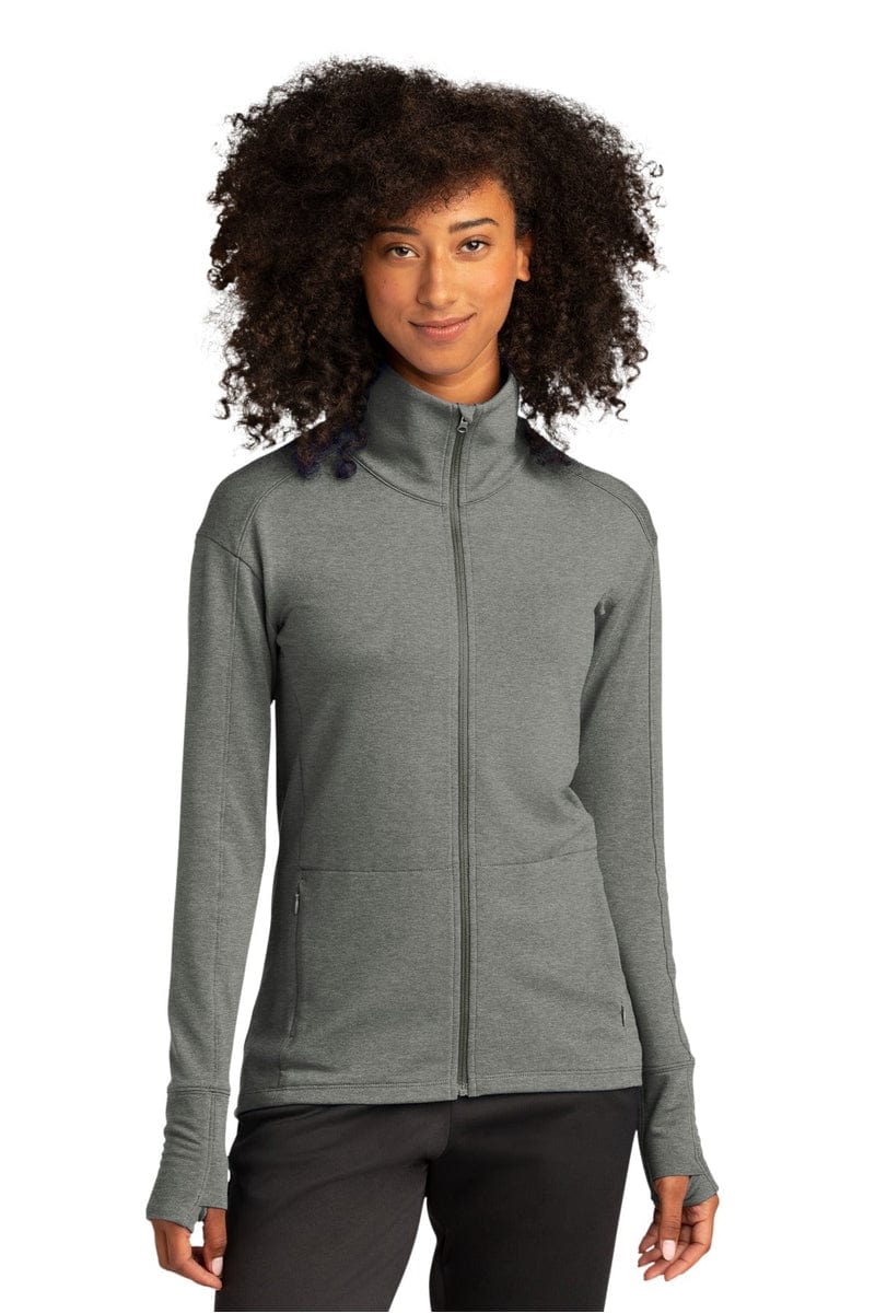Sport-Tek LST560 Ladies Sport-Wick Flex Fleece Full-Zip in 