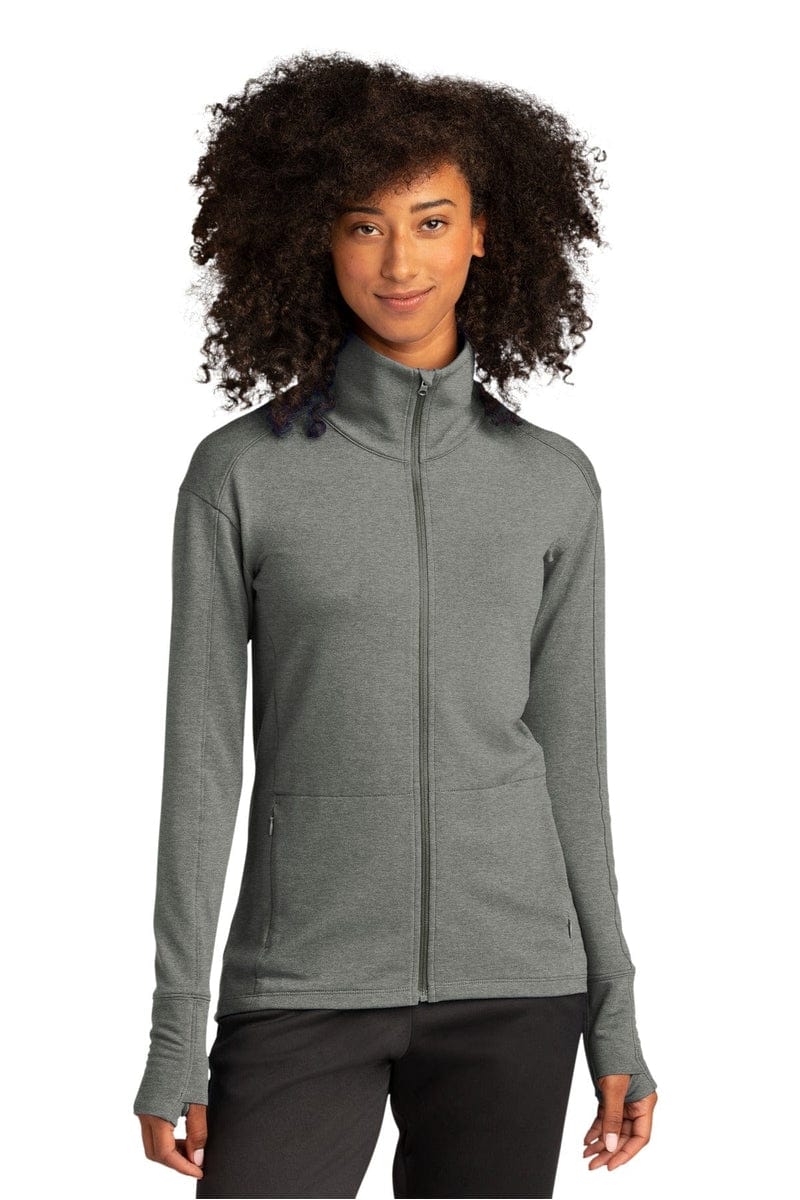 Sport-Tek LST560 Ladies Sport-Wick Flex Fleece Full-Zip in 
