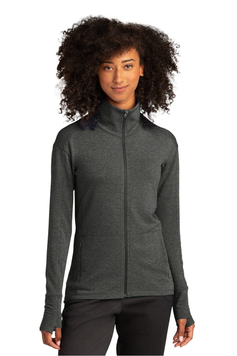Sport-Tek LST560 Ladies Sport-Wick Flex Fleece Full-Zip in 