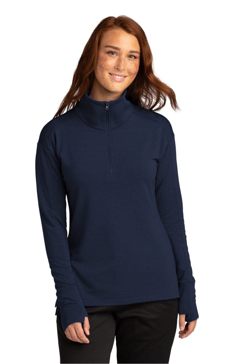 Sport-Tek LST561 Ladies Sport-Wick Flex Fleece 1/4-Zip in 