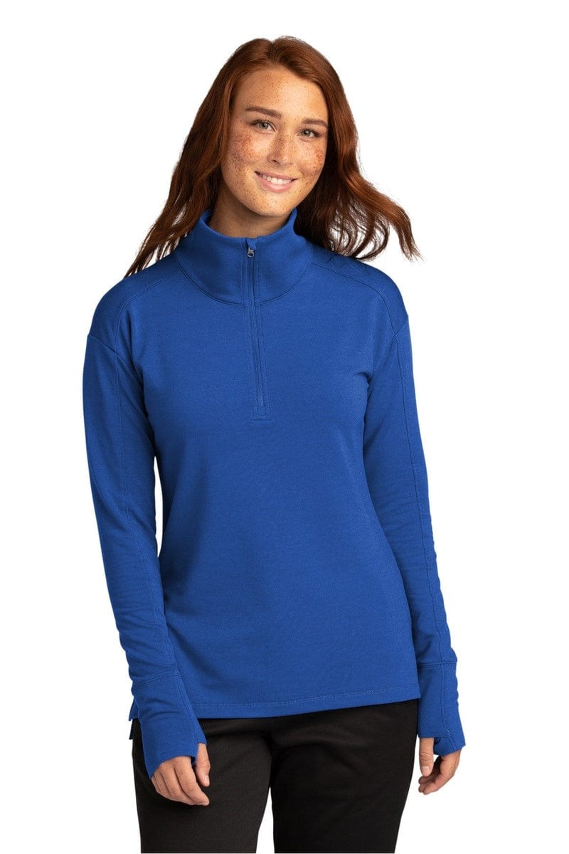 Sport-Tek LST561 Ladies Sport-Wick Flex Fleece 1/4-Zip in 