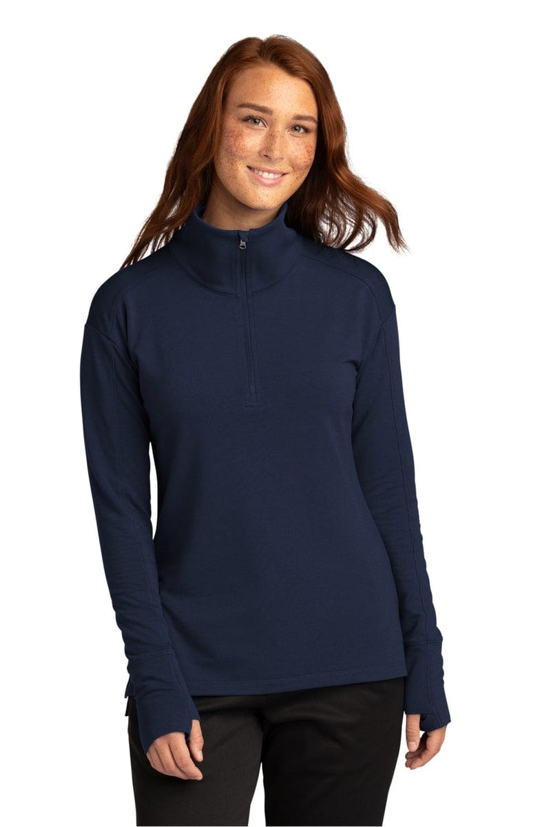 Sport-Tek LST561 Ladies Sport-Wick Flex Fleece 1/4-Zip in 