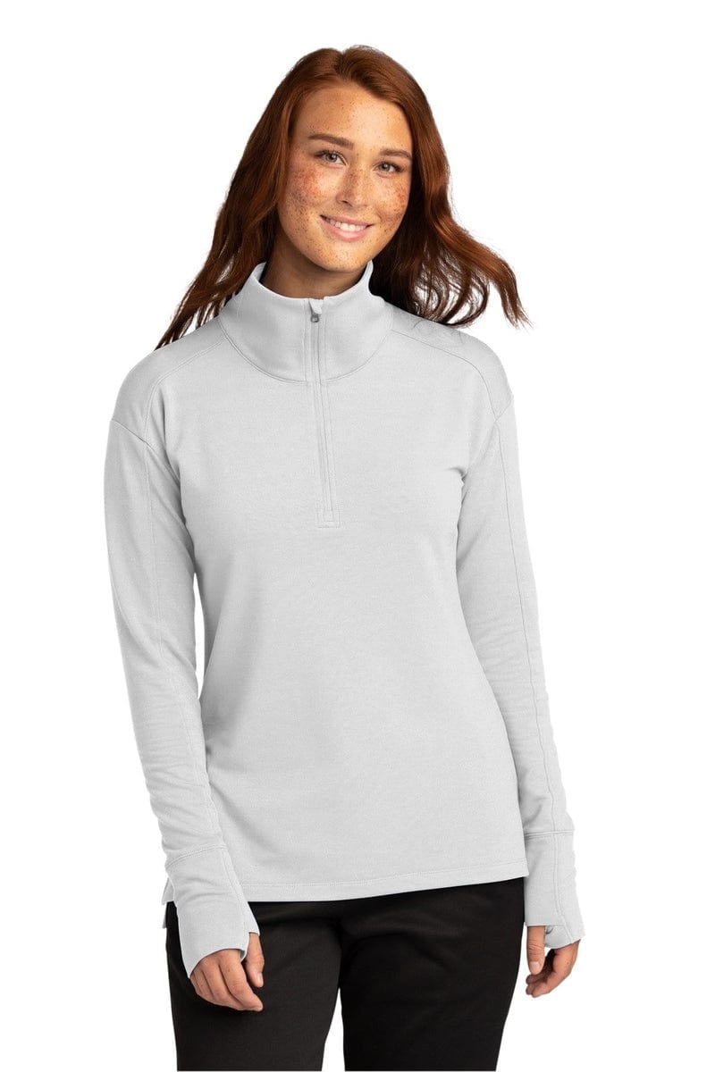 Sport-Tek LST561 Ladies Sport-Wick Flex Fleece 1/4-Zip in 