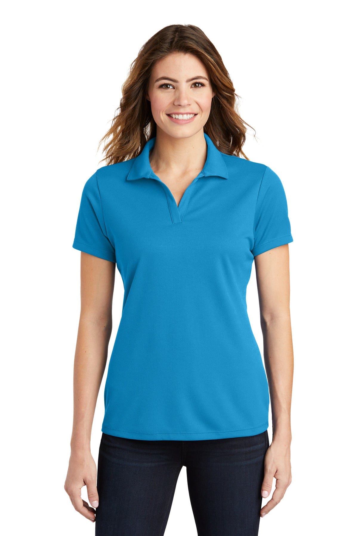 Sport-Tek Polos/Knits Sport-Tek LST640 Ladies PosiCharge RacerMesh Polo