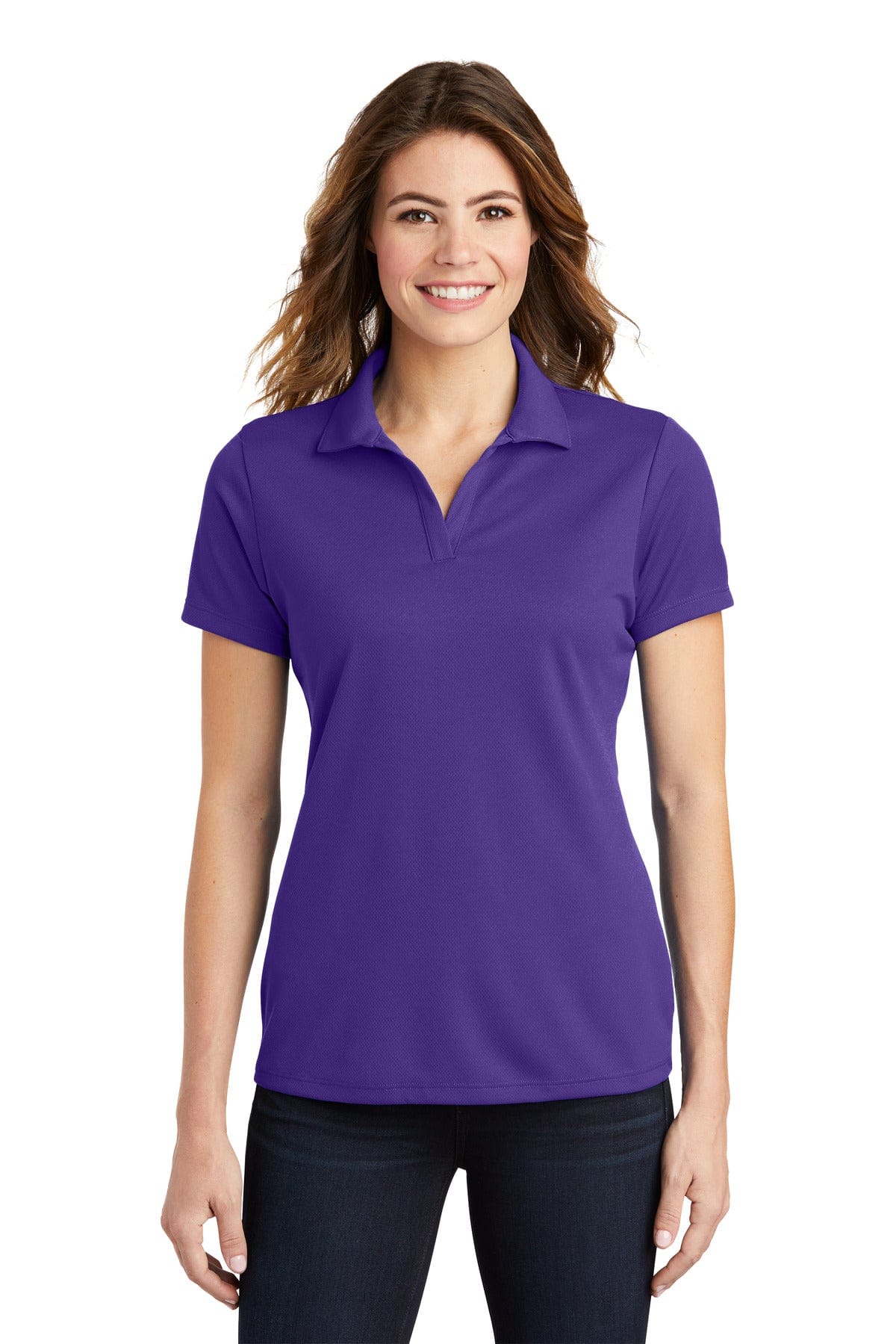 Sport-Tek Polos/Knits Sport-Tek LST640 Ladies PosiCharge RacerMesh Polo