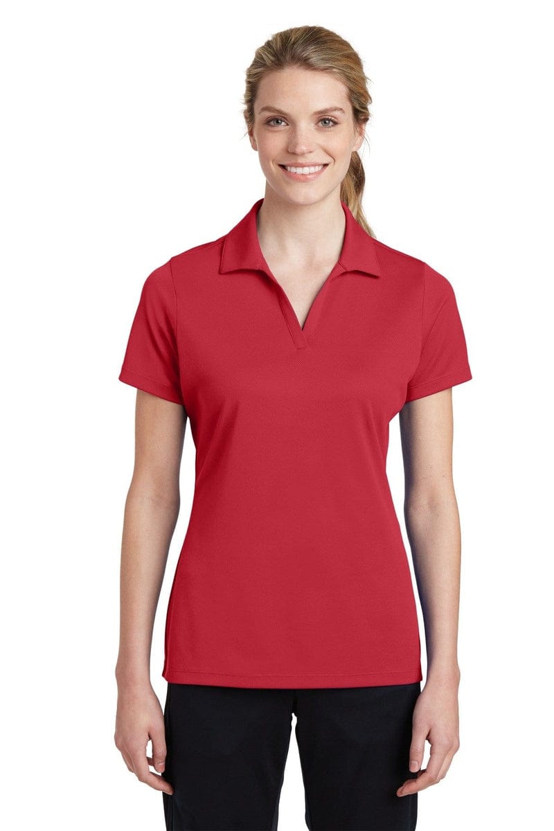 Sport-Tek LST640 Ladies PosiCharge RacerMesh Polo in 