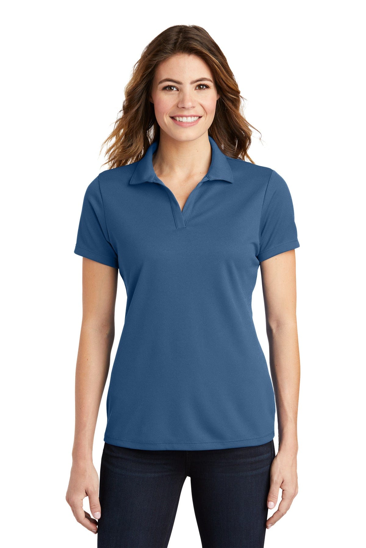 Sport-Tek Polos/Knits Sport-Tek LST640 Ladies PosiCharge RacerMesh Polo