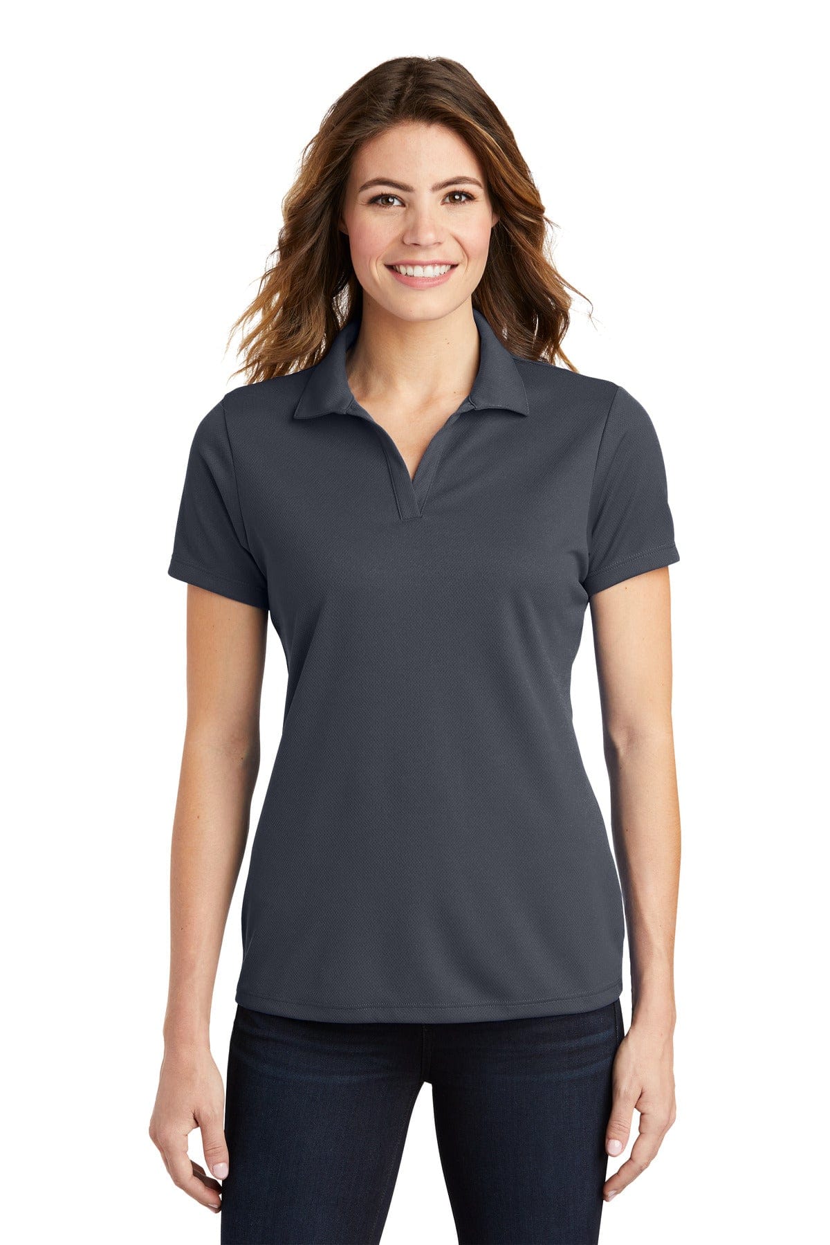 Sport-Tek Polos/Knits Sport-Tek LST640 Ladies PosiCharge RacerMesh Polo