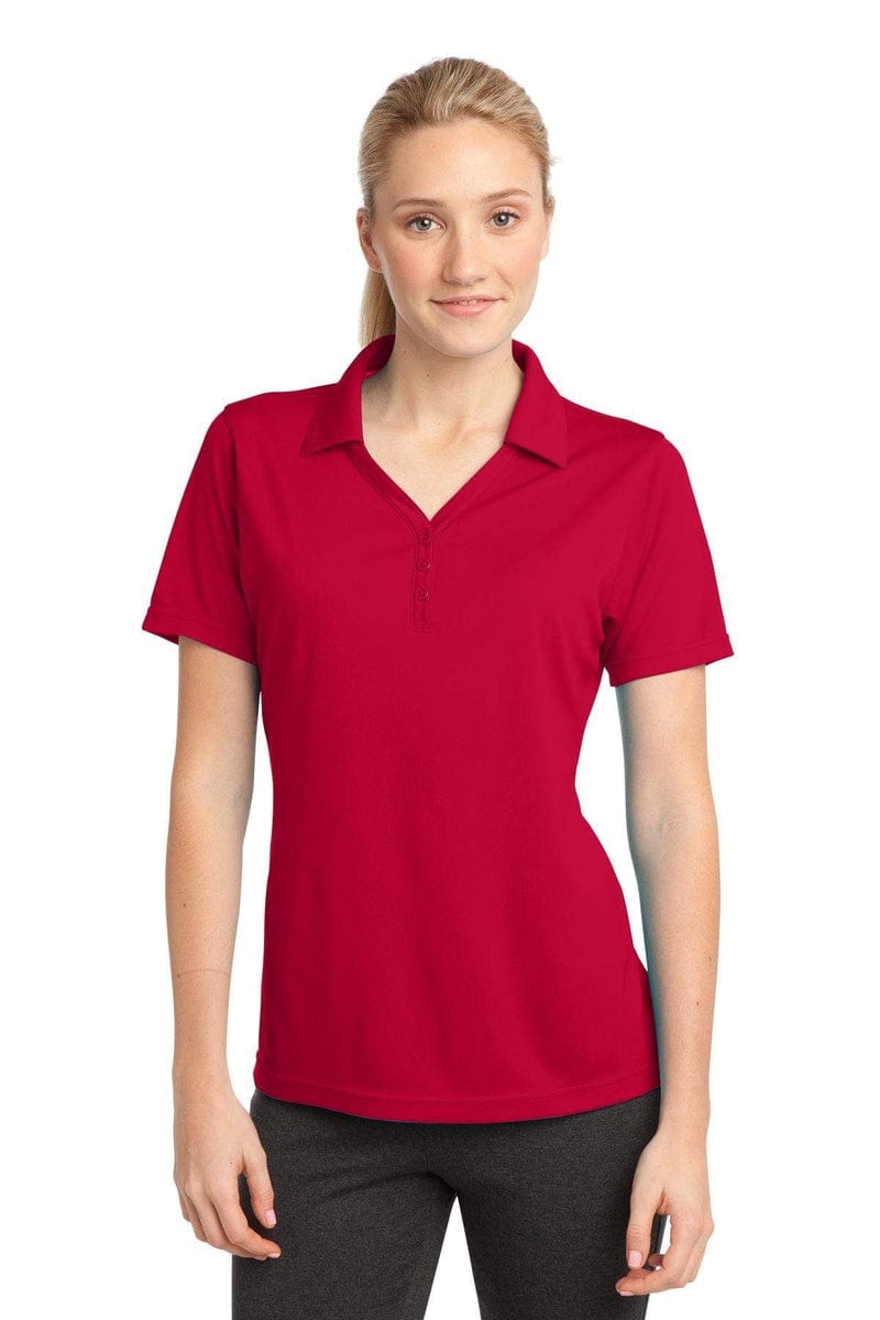 Sport-Tek LST680 Ladies PosiCharge Micro-Mesh Polo in 