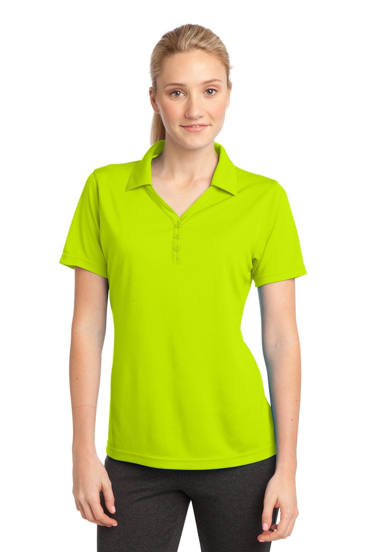 Sport-Tek Polos/Knits XS / Citron Sport-Tek LST680 Ladies PosiCharge Micro-Mesh Polo