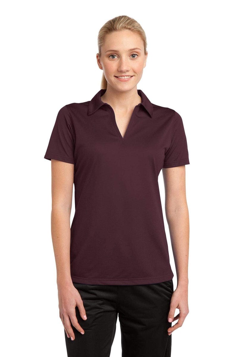 Sport-Tek LST690 Ladies PosiCharge Active Textured Polo in 