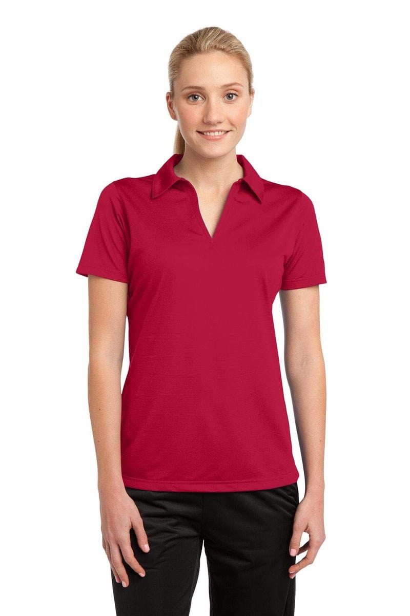 Sport-Tek LST690 Ladies PosiCharge Active Textured Polo in 