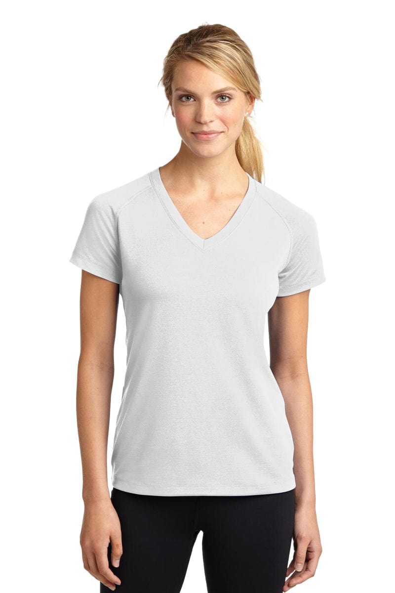 Sport-Tek LST700 Ladies Ultimate Performance V-Neck in 