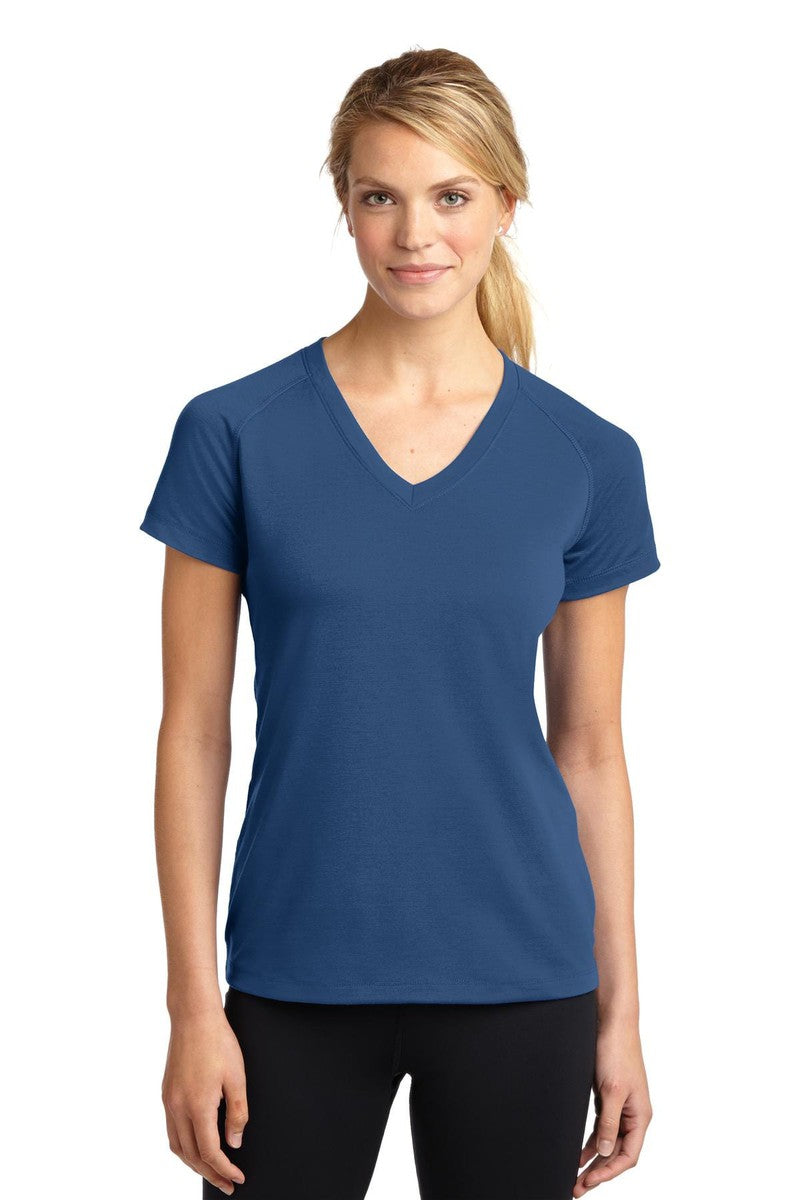 Sport-Tek LST700 Ladies Ultimate Performance V-Neck in 