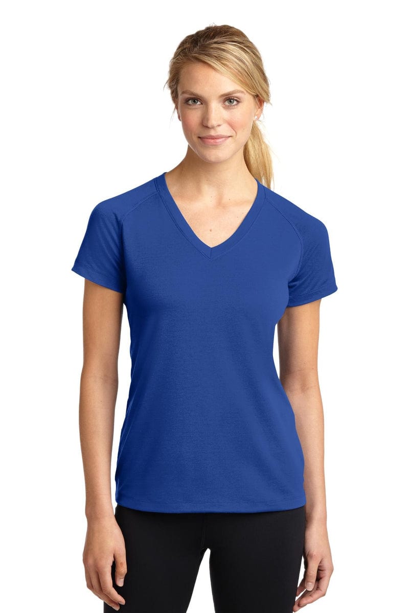 Sport-Tek LST700 Ladies Ultimate Performance V-Neck in 