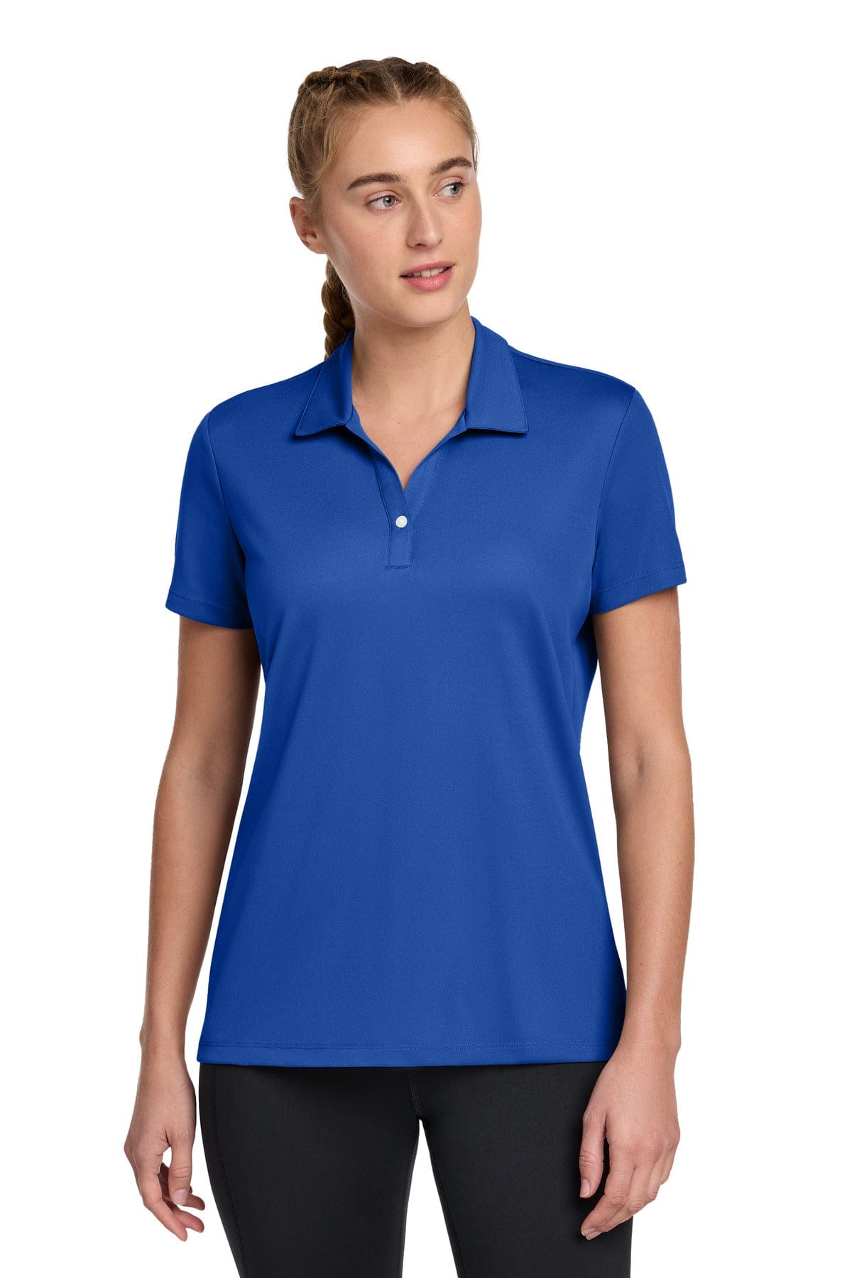 Sport-Tek LST740 Women's UV Micropique Polo in True Royal