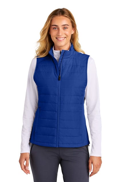 Sport-Tek LST941 Women's Teknical Hybrid Vest in True Royal