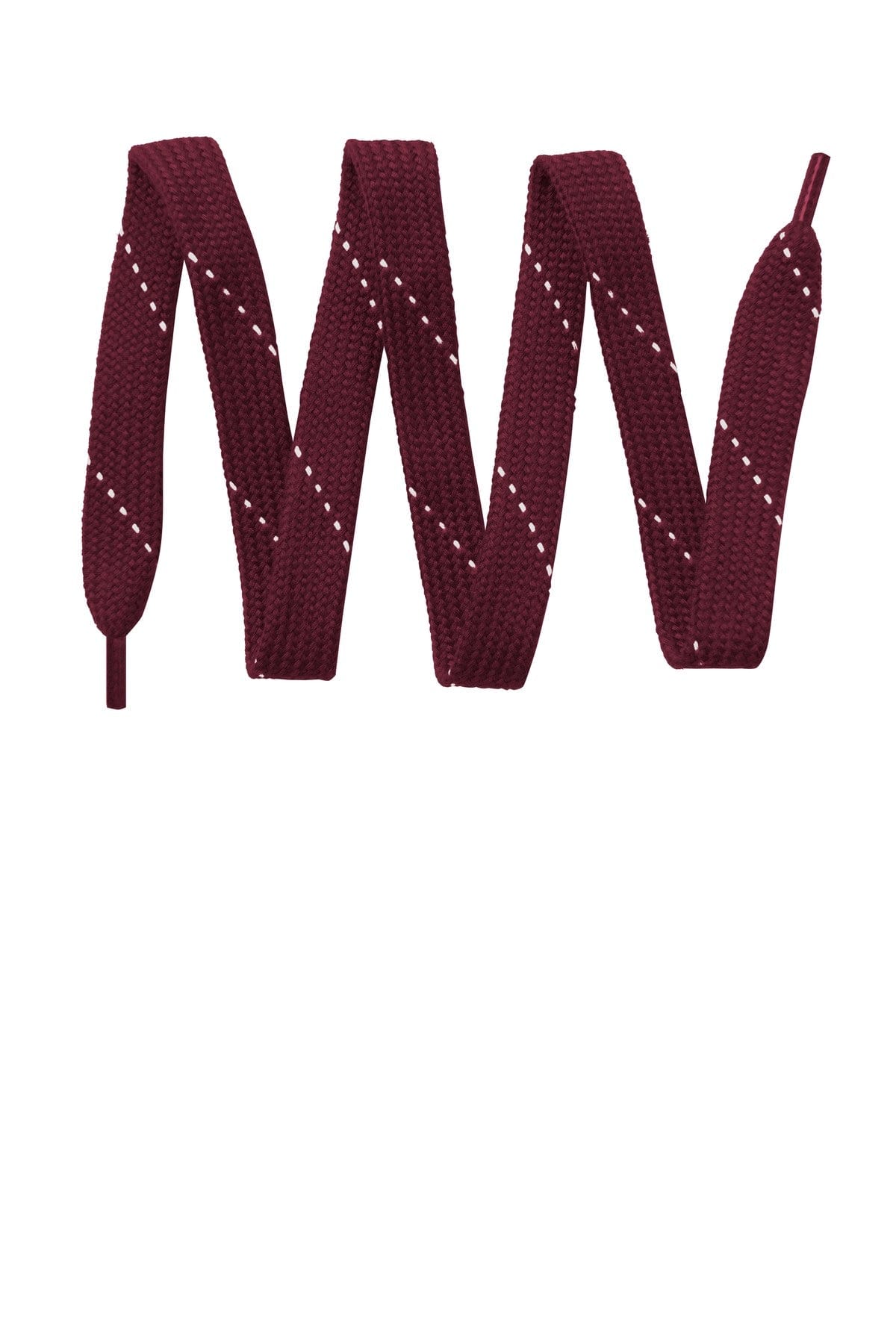Sport-Tek Laces in Maroon/ White