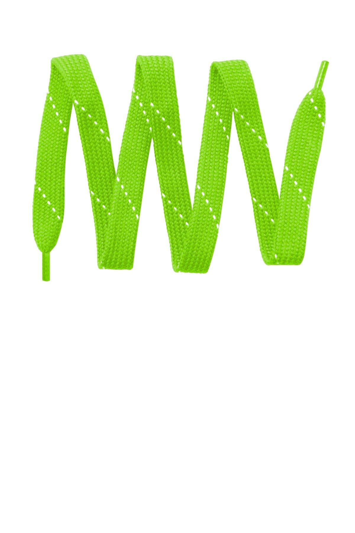 Sport-Tek Laces in Neon Green/ White