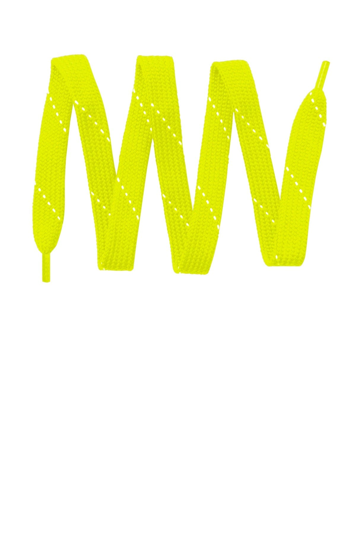 Sport-Tek Laces in Neon Yellow/ White