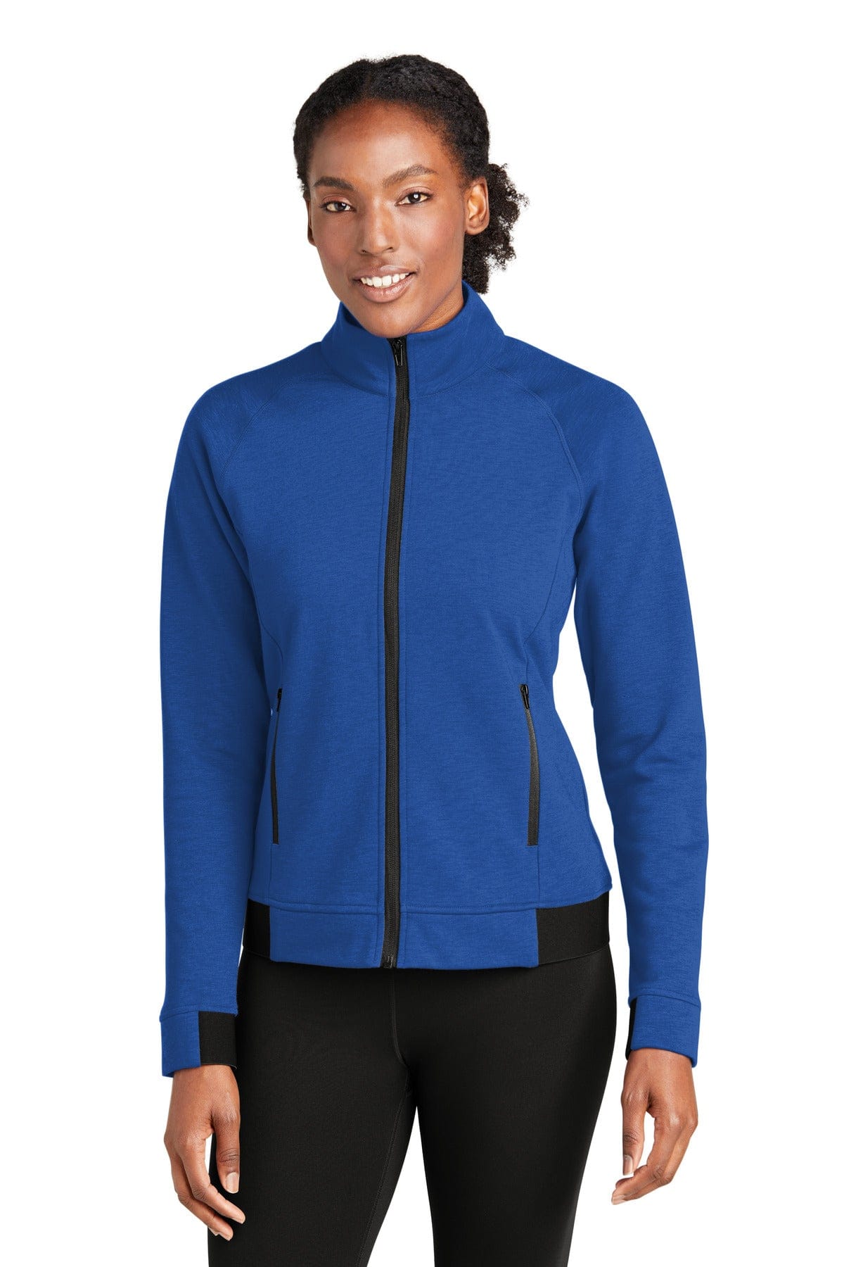 Sport-Tek Ladies PosiCharge Strive Full-Zip | LST570 in True Royal