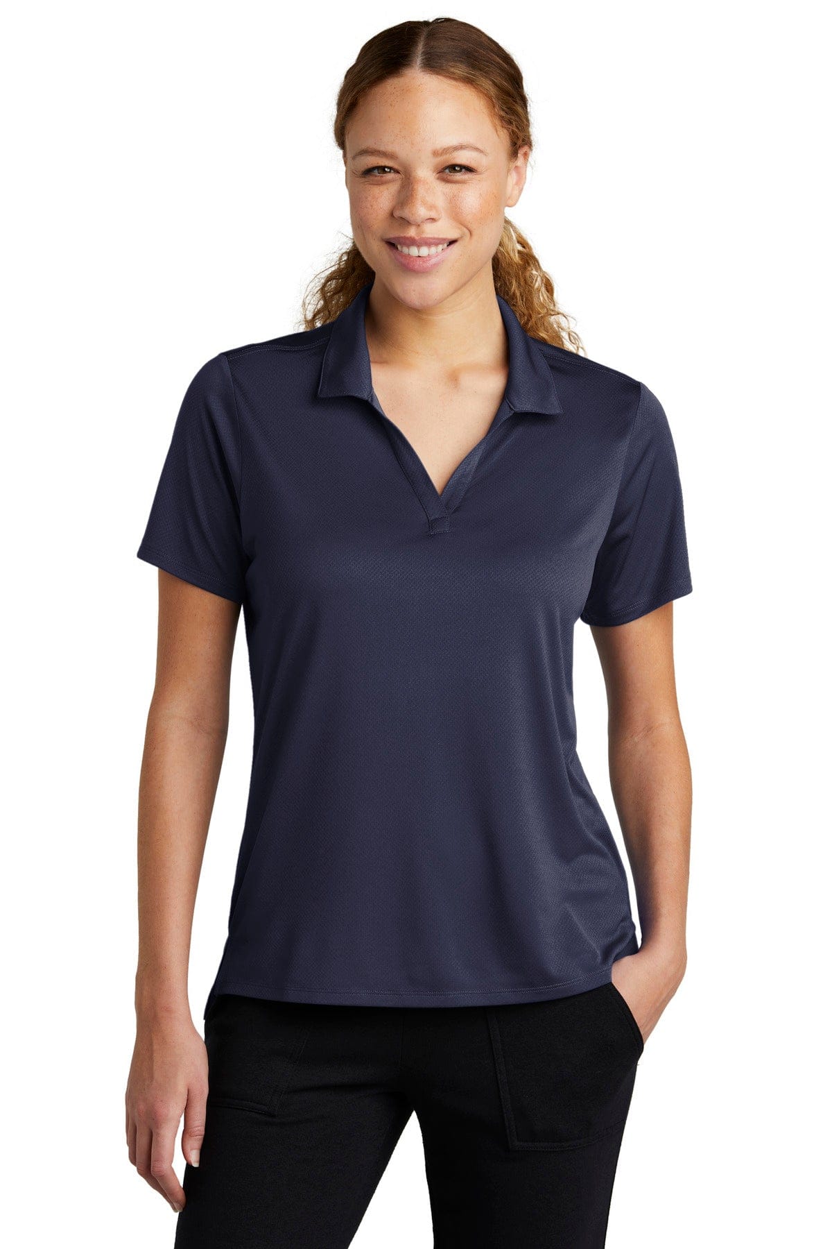 Sport-Tek Ladies Sideline Polo LST535 in True Navy
