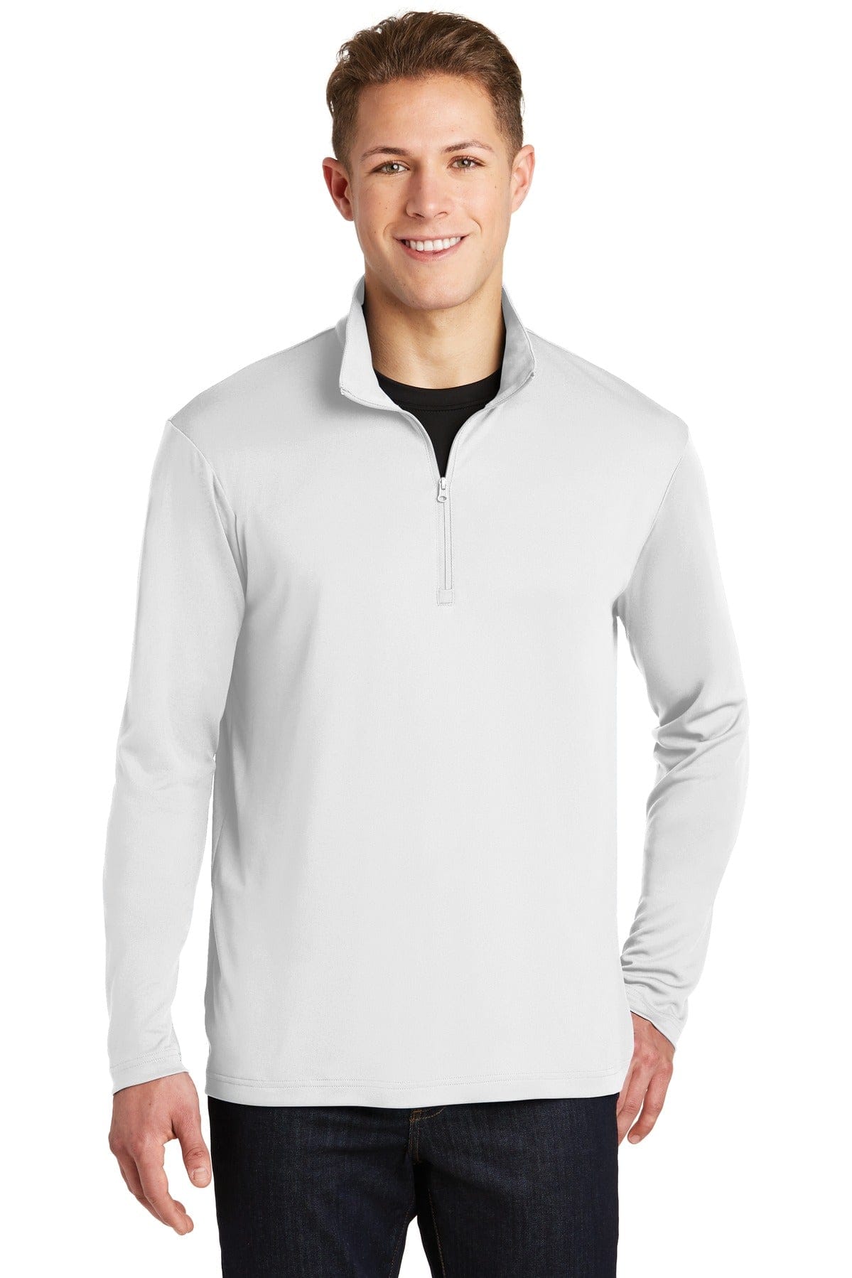 Sport-Tek Sweatshirts/Fleece XS / White Sport-Tek PosiCharge Competitor 1/4-Zip Pullover. ST357