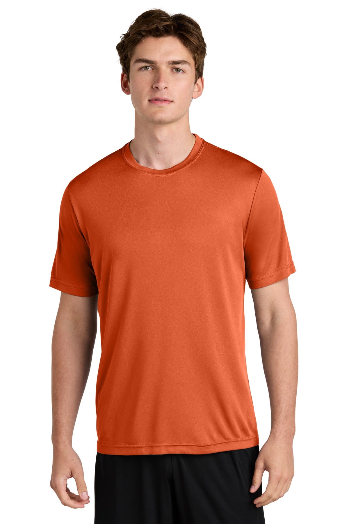 Sport-Tek PosiCharge CompetitorTee. ST350 in Deep Orange