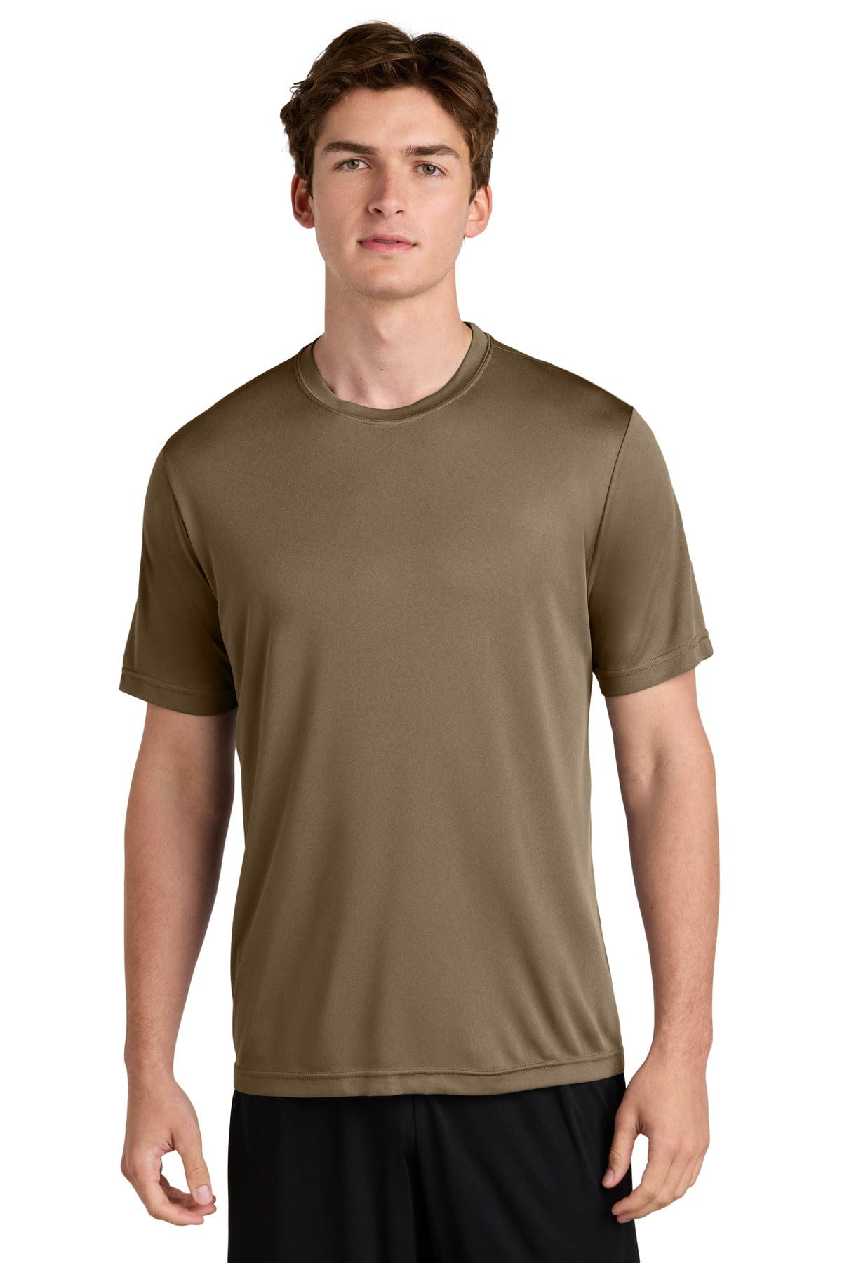 Sport-Tek PosiCharge CompetitorTee. ST350 in Woodland Brown