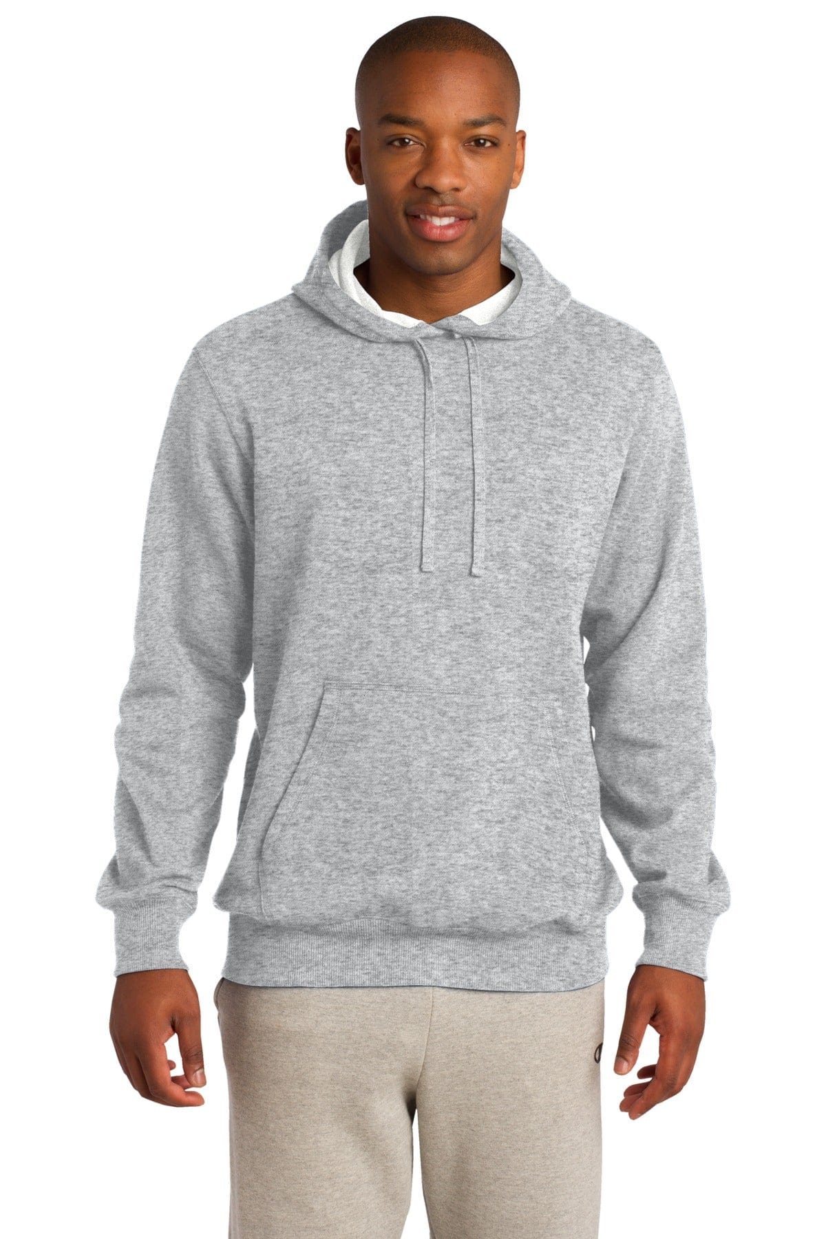 Sport-Tek Sweatshirts/Fleece XS / Athletic Heather Sport-Tek Pullover Hooded Sweatshirt. ST254