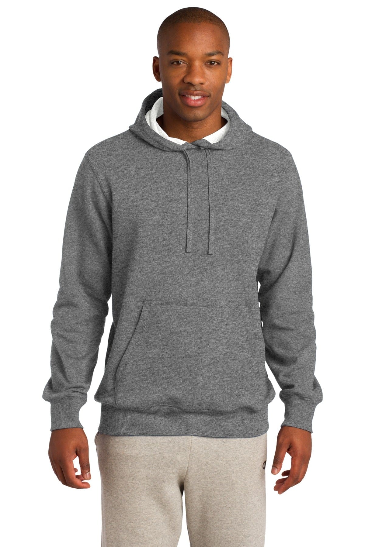 Sport-Tek Sweatshirts/Fleece XS / Vintage Heather Sport-Tek Pullover Hooded Sweatshirt. ST254