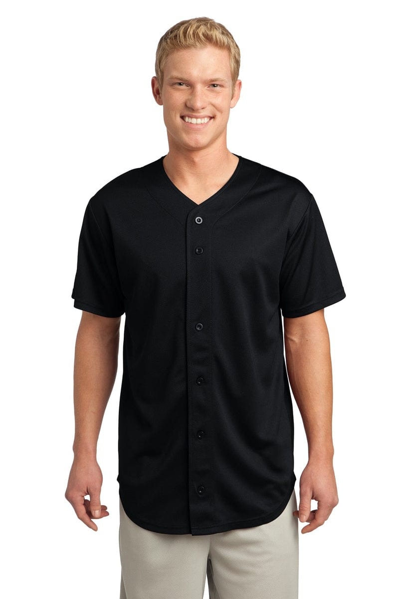 Sport-Tek ST220 PosiCharge Tough Mesh Full-Button Jersey in 