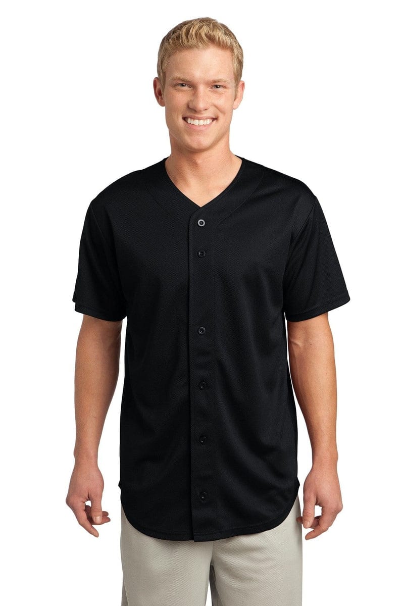 Sport-Tek ST220 PosiCharge Tough Mesh Full-Button Jersey in 