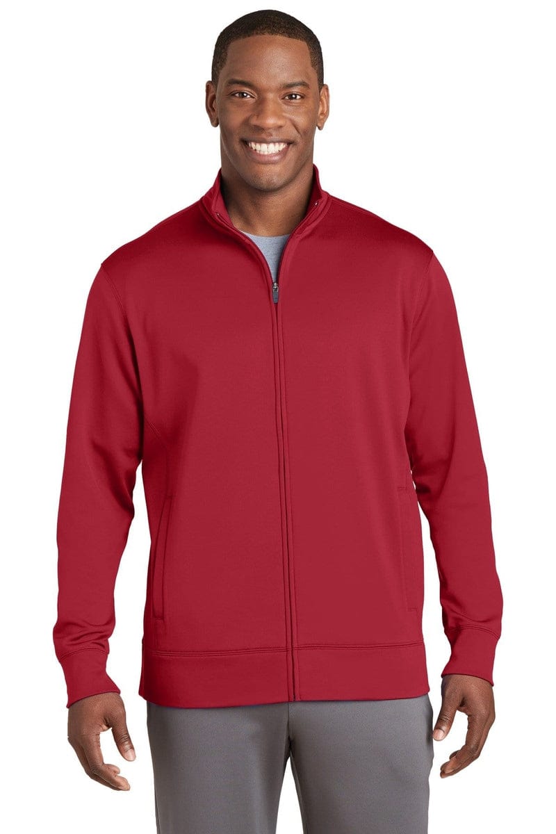 Sport-Tek ST241 Sport-Wick Fleece Full-Zip Jacket in 