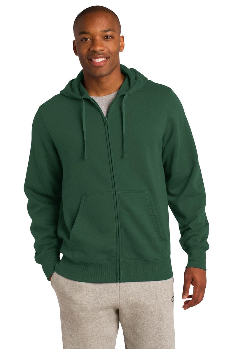 Sport-Tek ST258 Full-Zip Hooded Sweatshirt in 