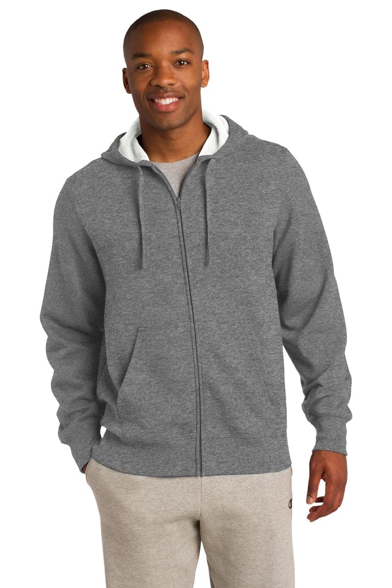 Sport-Tek ST258 Full-Zip Hooded Sweatshirt in 