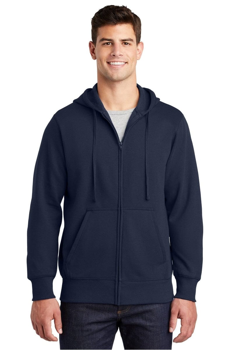 Sport-Tek ST258 Full-Zip Hooded Sweatshirt in 