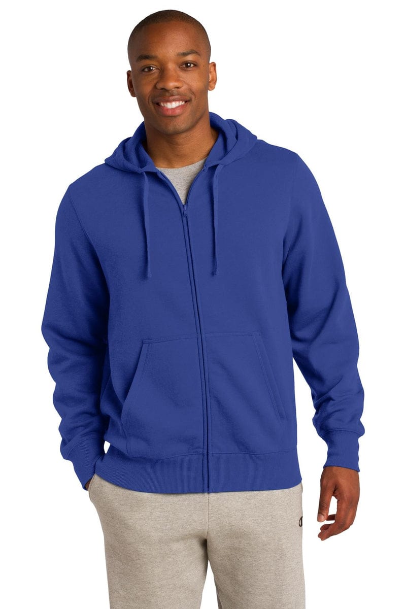 Sport-Tek ST258 Full-Zip Hooded Sweatshirt in 