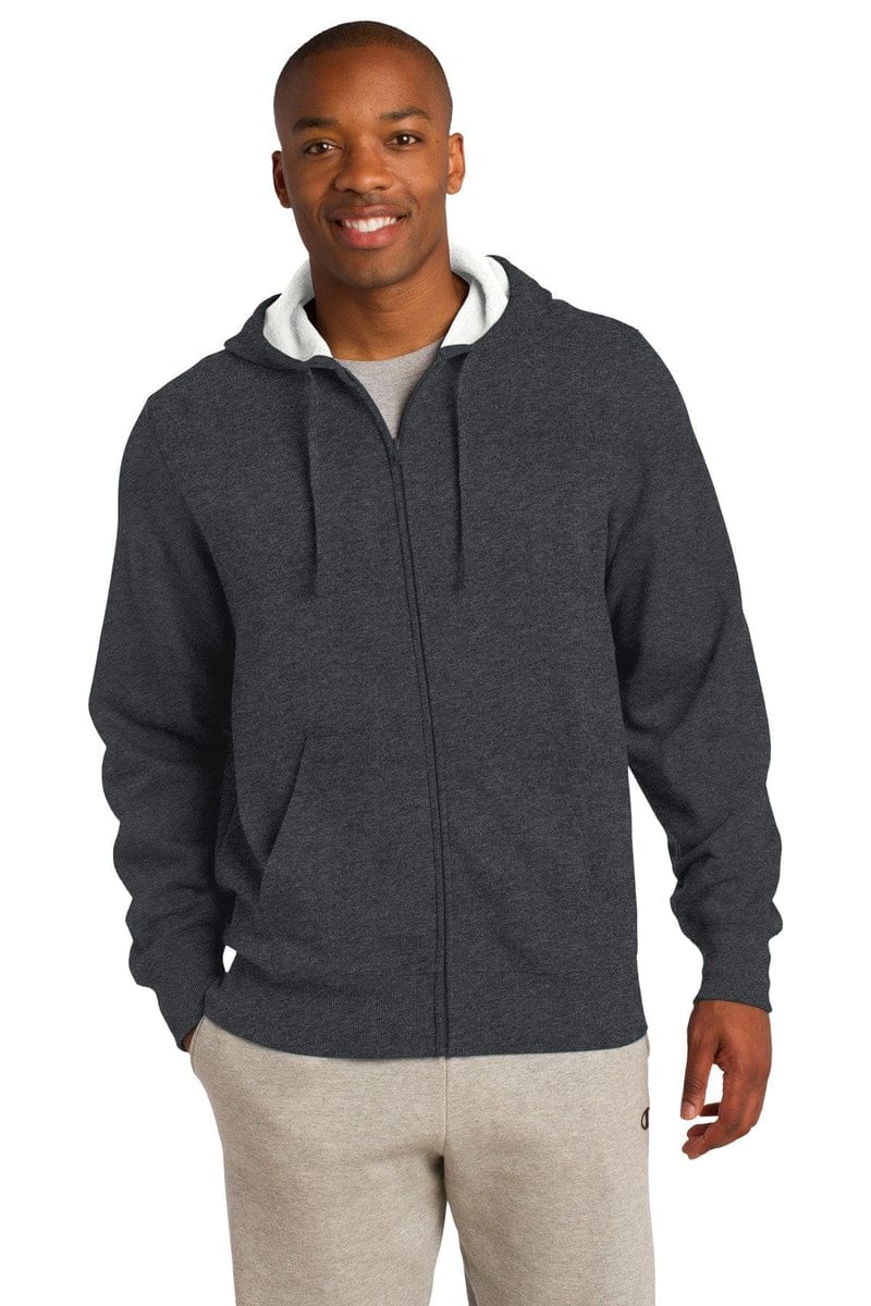 Sport-Tek ST258 Full-Zip Hooded Sweatshirt in 